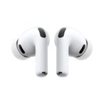 Apple AirPods Pro 3 Wireless Earbuds, Active Noise Cancellation, Live Translation, Heart Rate Sensing,Hearing Aid Feature,Bluetooth Headphones,Spatial Audio, High-Fidelity Sound, USB-C Charging, White Visit the Apple Store