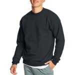 Hanes Men's Sweatshirt, EcoSmart Fleece Crewneck Sweatshirt, Big & Tall Available, 1 or 2-Pack - Image 3
