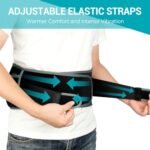 Comfytemp Cordless Heating Pad with Massager for Back, Portable Lower Back Massager FSA Eligible HSA Rechargeable Wireless Electric, Valentines Day Gifts for Her, Women Men Mom Dad, 3 Heat, 30mins Off - Image 3