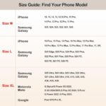 ykooe Holster Compatible with iPhone Pro Max (16 15 14 13 12 11) Galaxy Plus/FE (S25 S24 S23 S22 S21), Nylon Cell Phone Belt Holder Case with Clip and Leather Card Pouch for Men, Black -L - Image 4