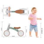SEREED Baby Balance Bike for 1 Year Old Boys Girls 12-24 Month Toddler Balance Bike, 4 Wheels Toddler First Bike, First Birthday Gifts Visit the SEREED Store - Image 2