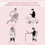 FilmHOO Valentines Day Gifts for Her Wife Fuzzy Socks for Women Cozy Fluffy Warm Socks Birthday Galentines Day Gifts - Image 3