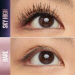 Maybelline Lash Sensational Sky High Washable Mascara Makeup, Volumizing, Lengthening, Defining, Curling, Multiplying, Buildable Formula, Blackest Black, 1 Count - Image 2