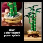 LEGO Botanicals Lucky Bamboo Building Set - Artificial Plant for Indoor Home Décor, Adults Ages 18+ - Gift for Valentines Day for Him - Fake Plant Decoration for Table, Desk, Office - 10344 - Image 7