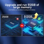 OEJBK 16PROMA X Smartphone New Upgrade 16GB+512GB/6.99" Display 68+108MP Zoom Camera,Tempered Glass Finish, 7000mAh Android 14 Smartphone (Pink) - Image 5