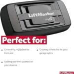 LiftMaster 828LM - Internet Gateway - Only Works with Security+ 2.0 Garage Door Openers - Smart Control for MyQ-Enabled Devices Including Gate Operators -Ethernet connectivity only, Black, Plastic - Image 5