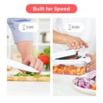 Fullstar The Original Pro Chopper - Vegetable Chopper and Spiralizer, Food Chopper with Container, Fruit Slicer, Kitchen Gadgets & Gifts, Home Essentials (4 in 1, White) - Image 7