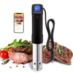 INKBIRD WIFI Sous Vide Cooker ISV-100W, 1000 Watts Sous Vide Machine Immersion Circulator with 14 Preset Recipes on APP & Calibration Function, Thermal Immersion, Fast-Heating with Timer - Image 3