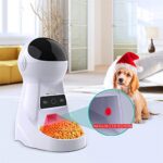 Dogs and Cats Feeder, Smart Automatic Pet Feeder Food Bowl Tank 6L Auto Pet Dry Food Dispenser 1~39 Portions Meal for Small and Large Pets (Black) - Image 4