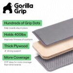 GORILLA GRIP Heavy Duty Couch Cushion Support Board to Fix Sagging Sofas, 21.5 x 70 Sofa, Thick Plywood Boards Add Strong Seat Supports, Stays in Place, Replacement Stuffing Under Couches, Grey - Image 7