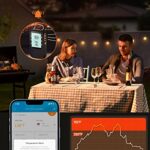 Govee Bluetooth Meat Thermometer, Wireless Meat Thermometer for Smoker Oven, Digital Grill Thermometer with 2 Probes, Timer Mode, Smart LCD Backlight BBQ Thermometer for Cooking Turkey Fish Beef