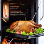 Govee Bluetooth Meat Thermometer, Wireless Meat Thermometer for Smoker Oven, Digital Grill Thermometer with 2 Probes, Timer Mode, Smart LCD Backlight BBQ Thermometer for Cooking Turkey Fish Beef