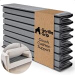 GORILLA GRIP Heavy Duty Couch Cushion Support Board to Fix Sagging Sofas, 21.5 x 70 Sofa, Thick Plywood Boards Add Strong Seat Supports, Stays in Place, Replacement Stuffing Under Couches, Grey - Image 4