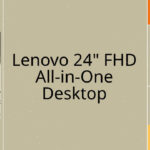 Lenovo AIO 24" FHD All-in-One Desktop Computer, Lifetime Office 365 for Web, Intel 4-Core Processor, 8GB DDR4 RAM, 512GB PCIe SSD, WiFi 6, Bluetooth 5.2, HDMI, Onyx Black, KB, Windows 11 Home