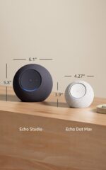 Amazon Echo Dot Max (newest model), Alexa speaker with room-filling sound and nearly 3x bass, Great for living rooms and medium-sized spaces, Designed for Alexa+, Graphite - Image 5